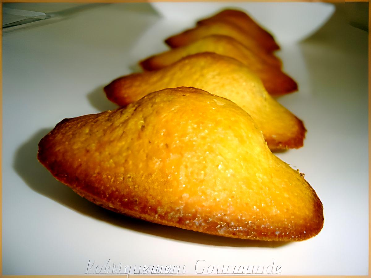 recette Madeleines au pain d'épices