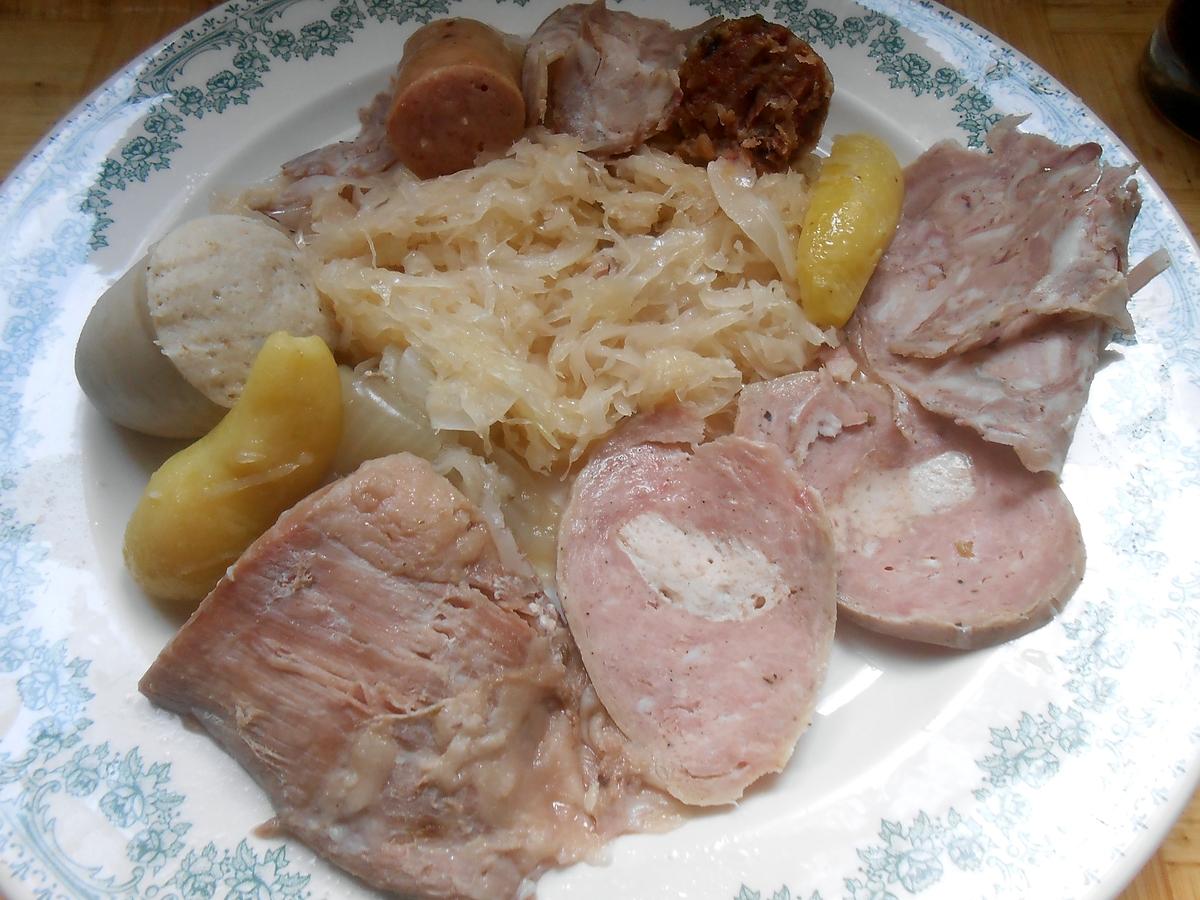 recette MA PETITE CHOUCROUTE