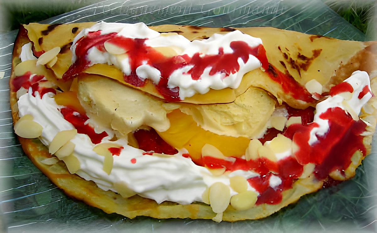 recette Crêpes Melba