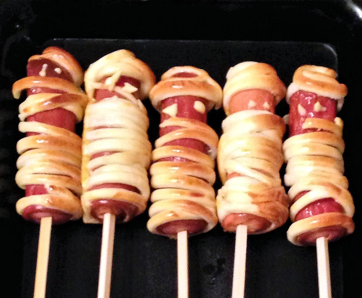 recette Saucisses momies d'halloween