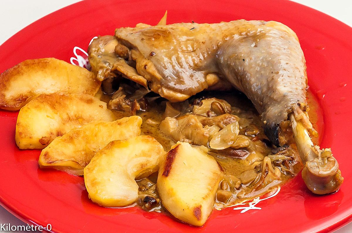 recette Poulet vallée d'Auge