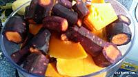 recette Velouté paysanne de butternut et carottes violettes