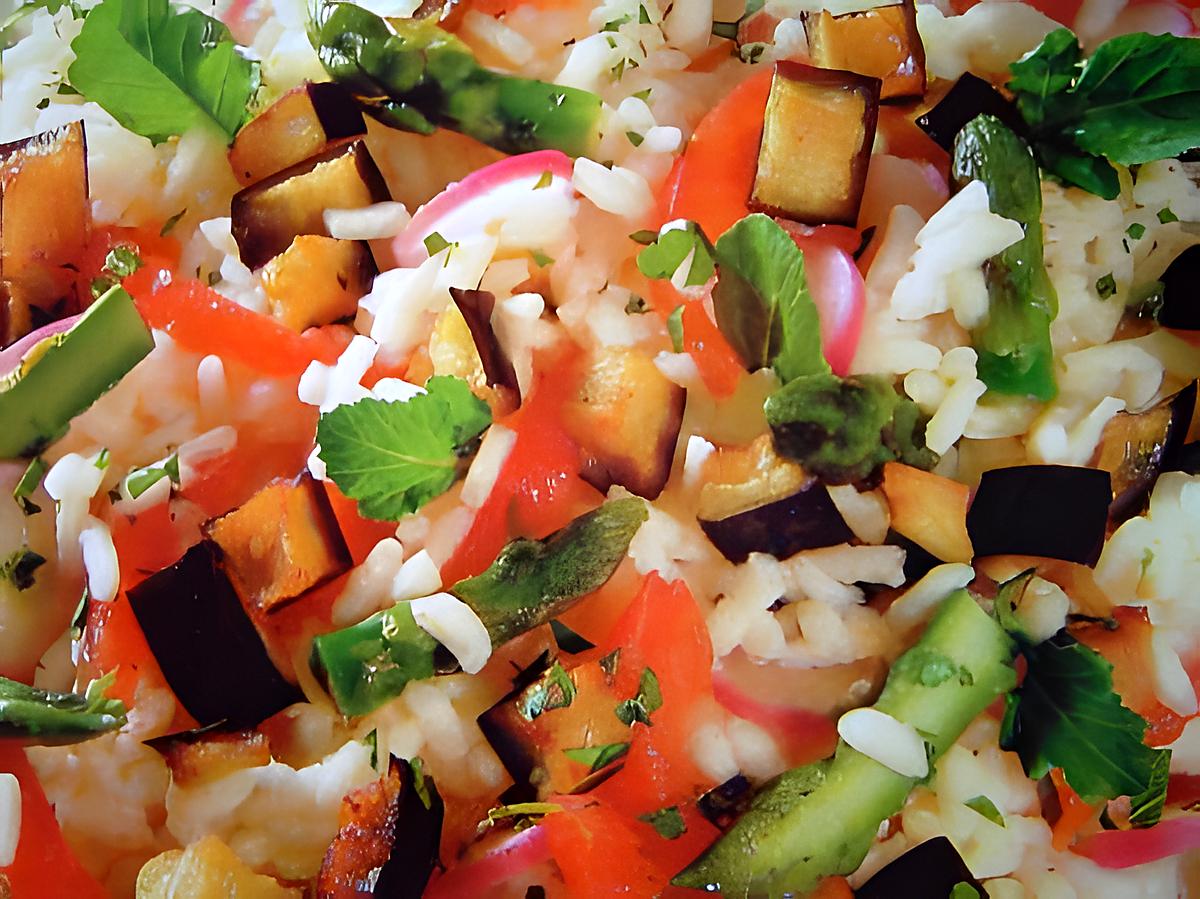 recette Salade variée au vinaigre de framboises