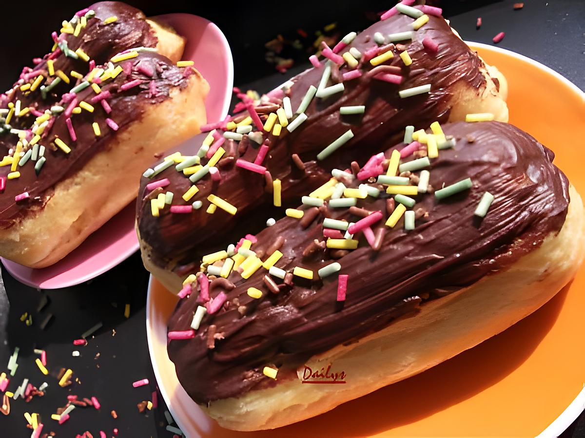 recette Eclairs Chocolat