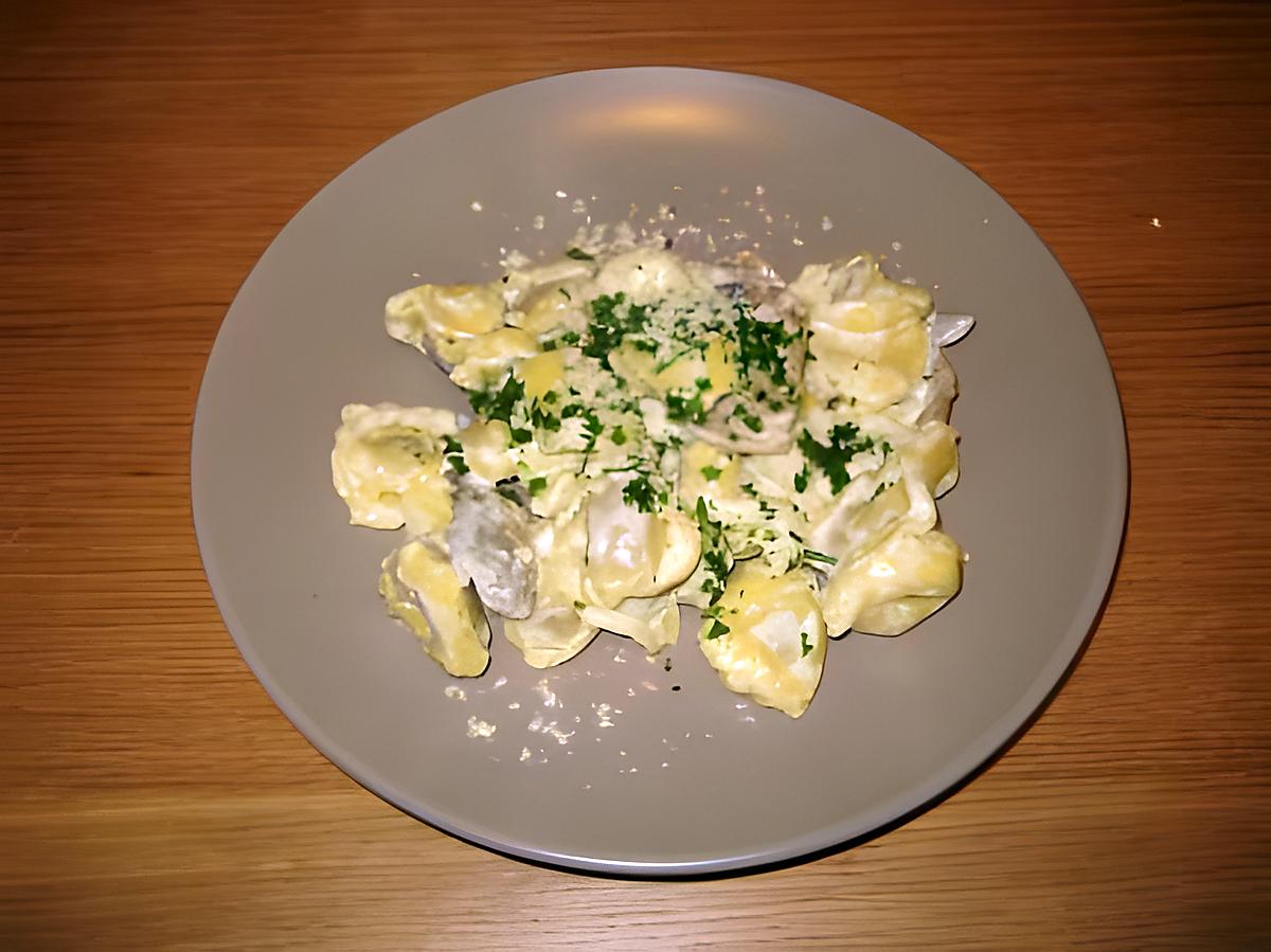 recette Tortellinis en sauce