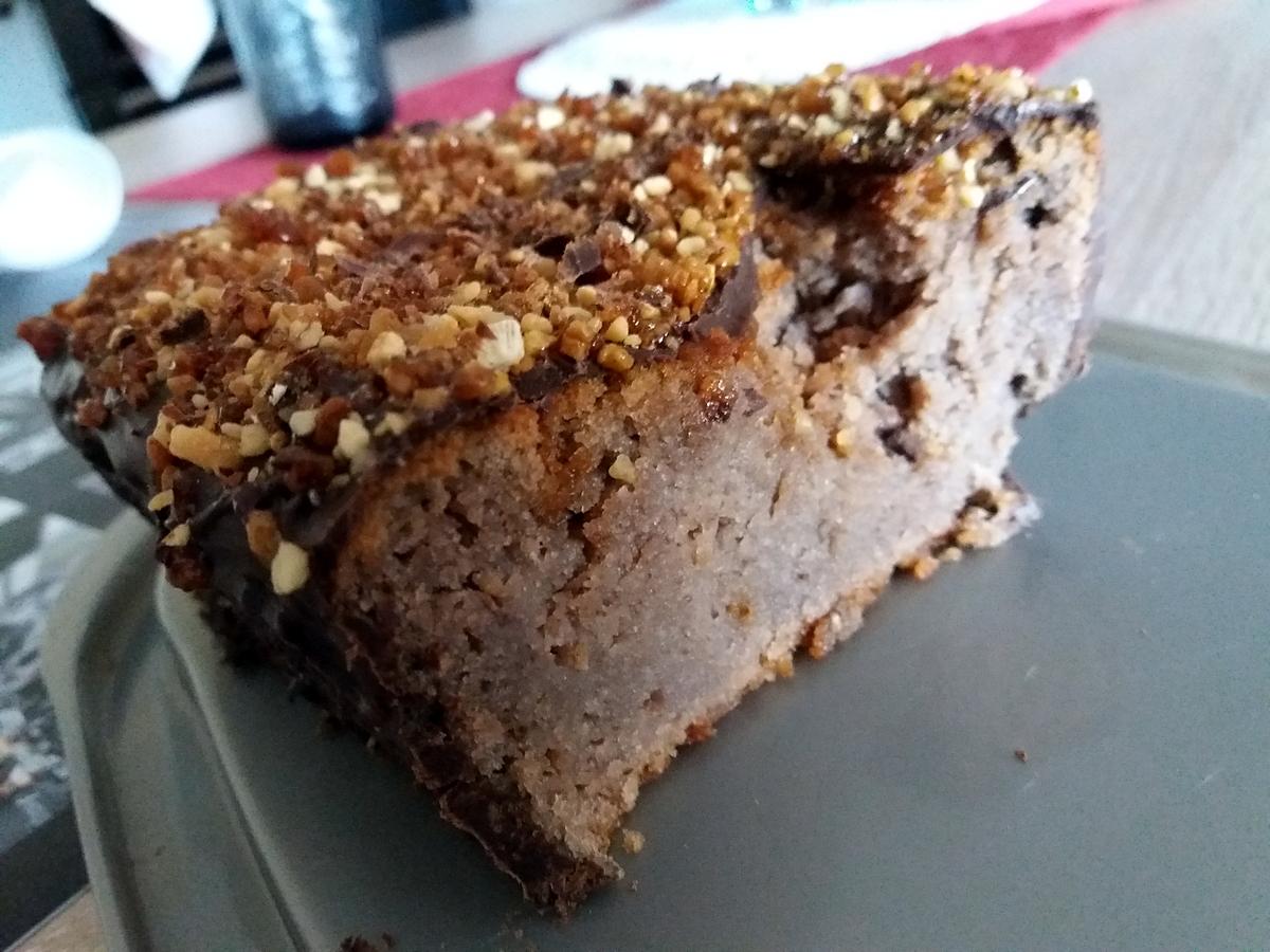 recette Cake purée de marron/noisettes