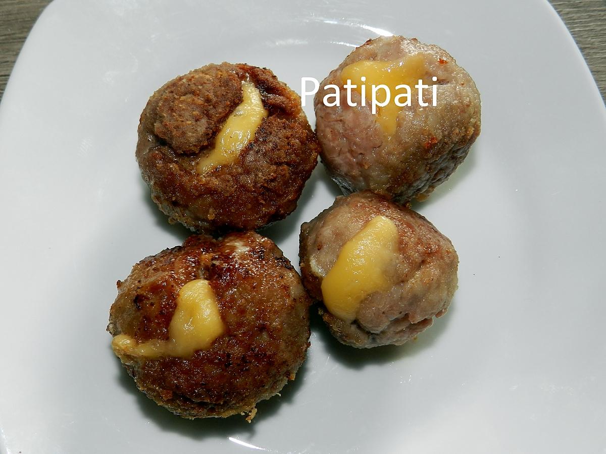 recette Boulettes fourrées au fromage de Bruges