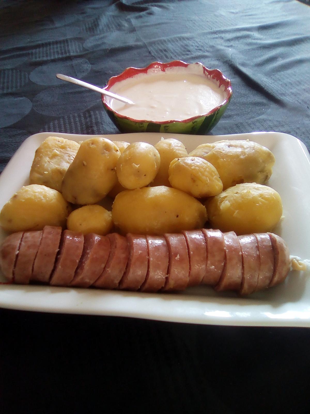 recette Saucisson chaud et son sarrasson