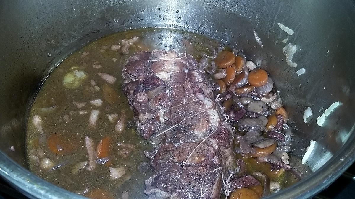 recette Rôtis de porc bourguignon