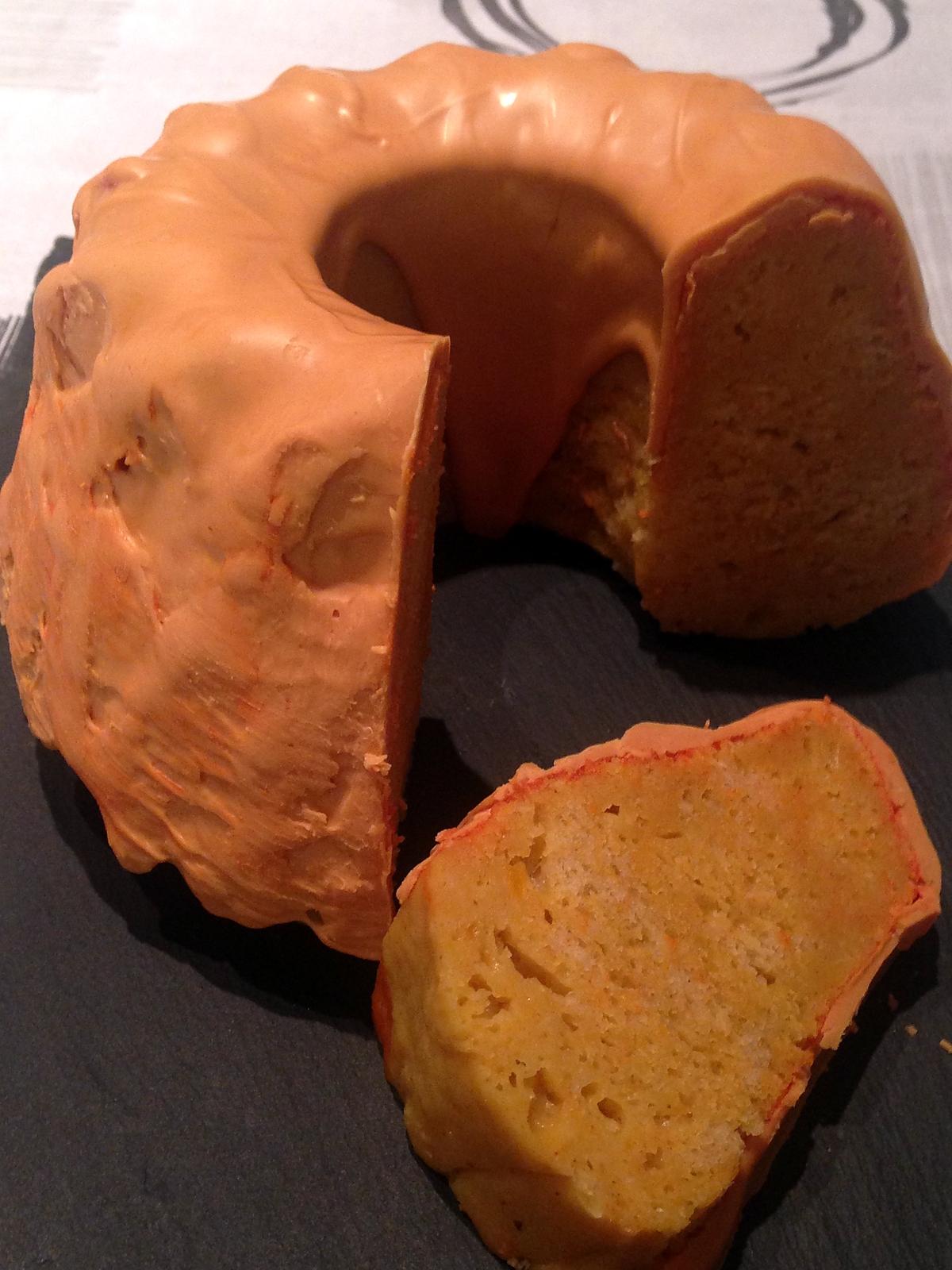 recette Gâteau sans beurre "butternut & peanut" -thermomix-