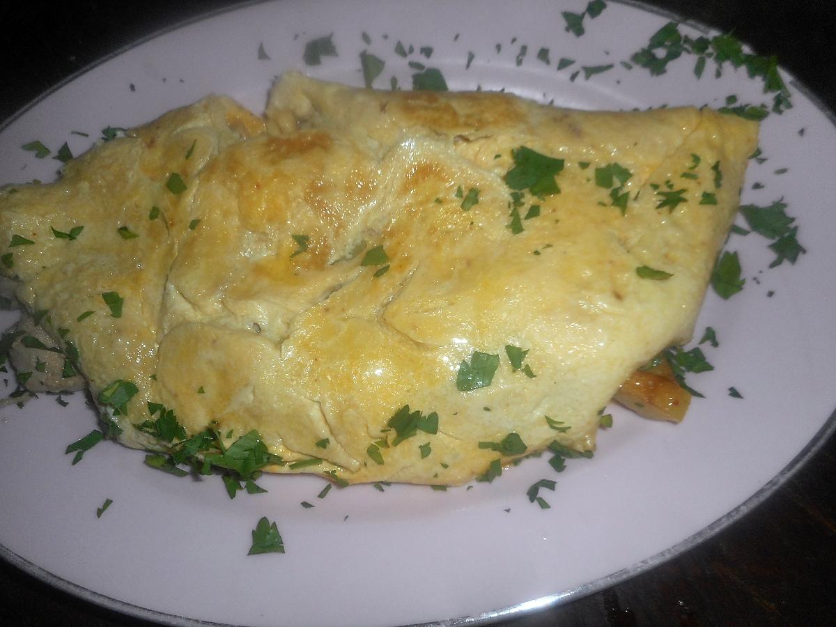 recette Omelette au thon et aux pommes de terre