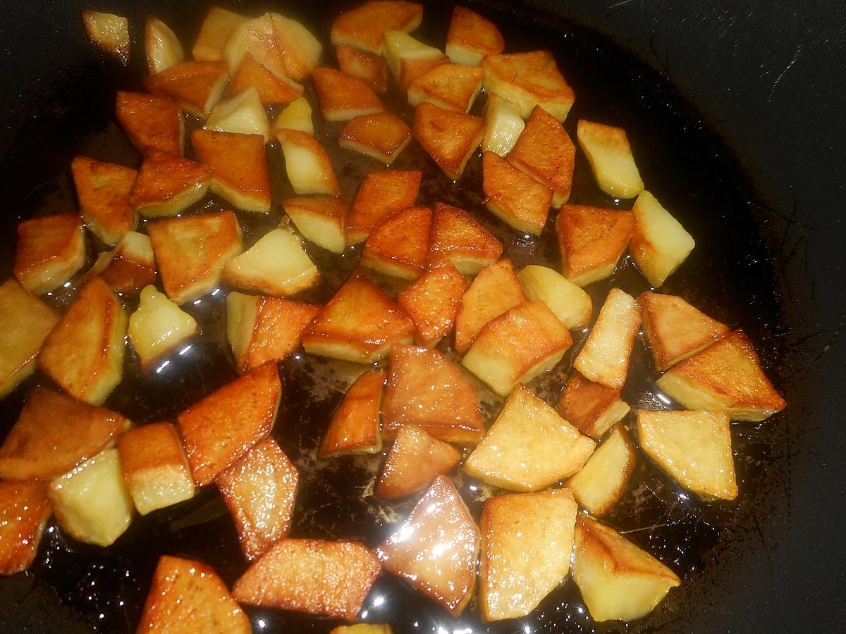 recette Omelette au thon et aux pommes de terre