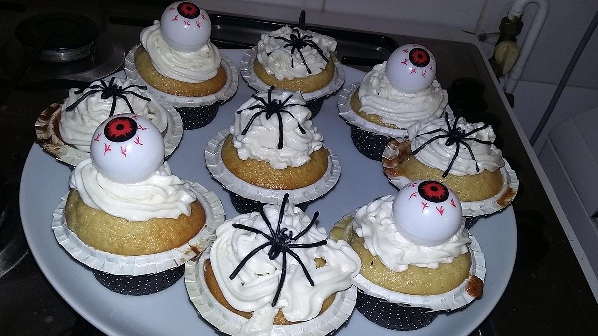 recette Cupcakes d'Halloween