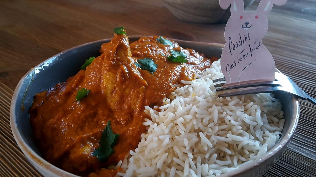 recette Poulet tikka massala