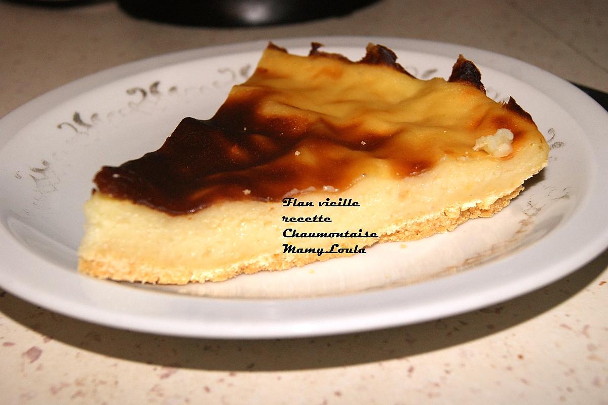 recette Flan vieille recette Chaumontoise