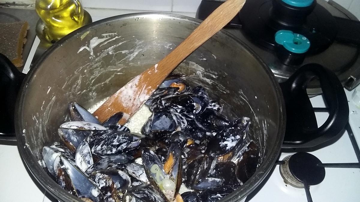 recette Moules au bleu