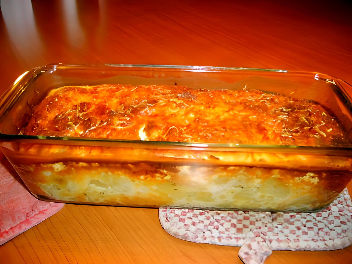 recette GRATIN DE POMMES DE TERRE A LA RICOTTA