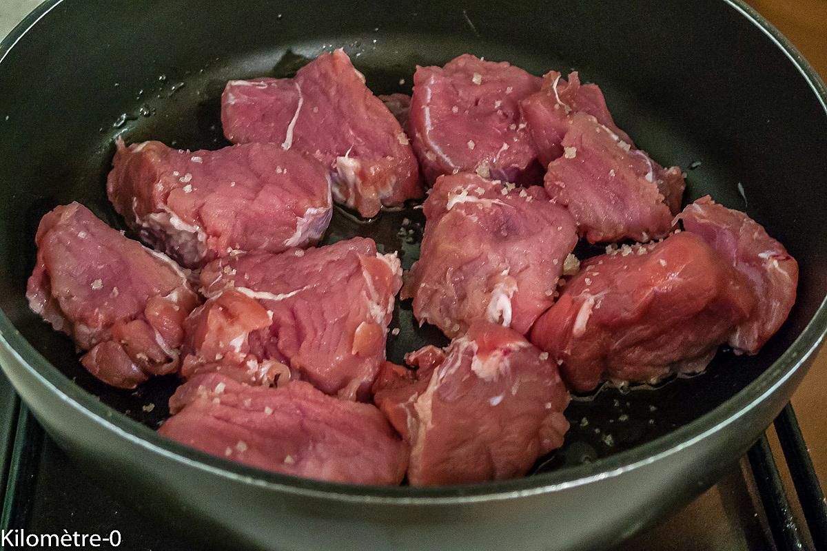recette Filet mignon de porc aux cèpes et à la polenta