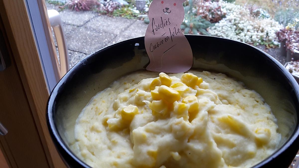 recette Purée de maïs