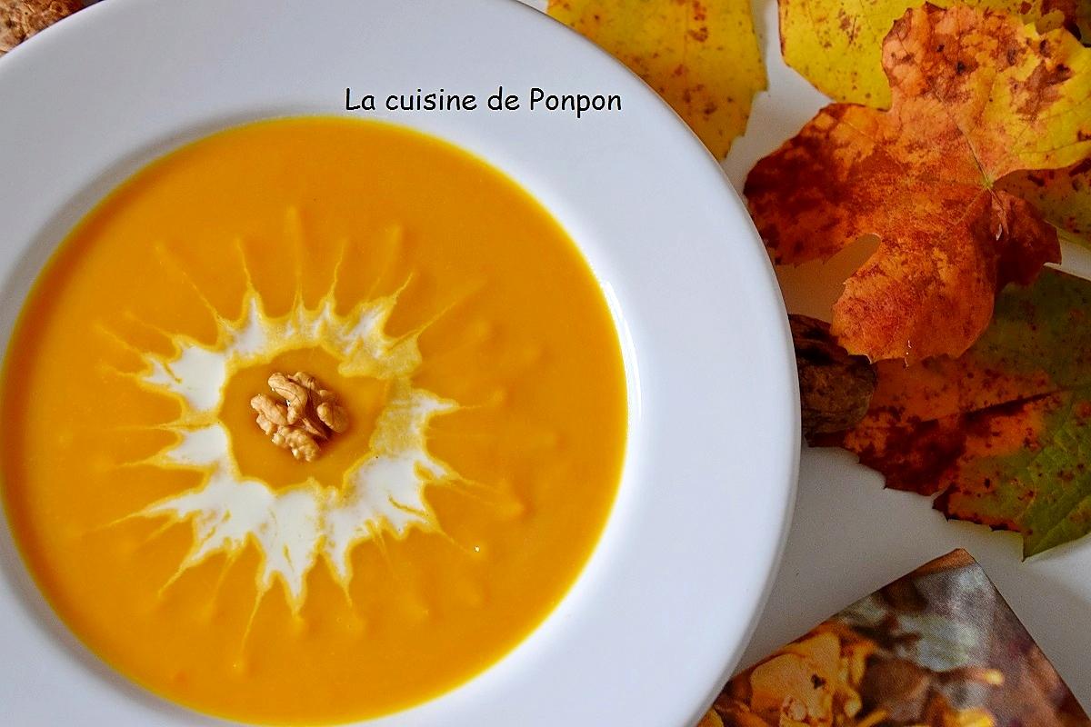 recette Velouté potiron carotte