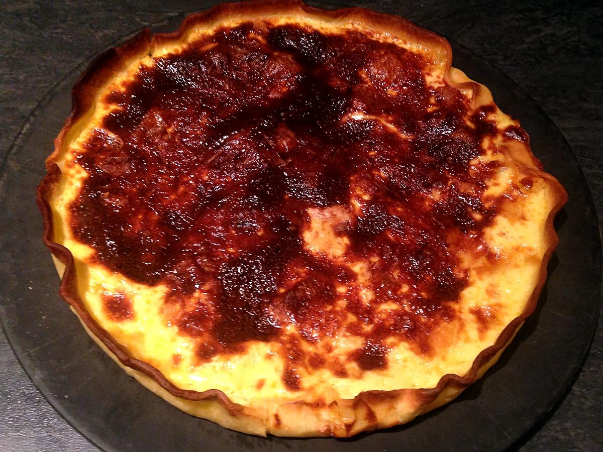 recette Tarte au fromage de Langres et saint- Félicien