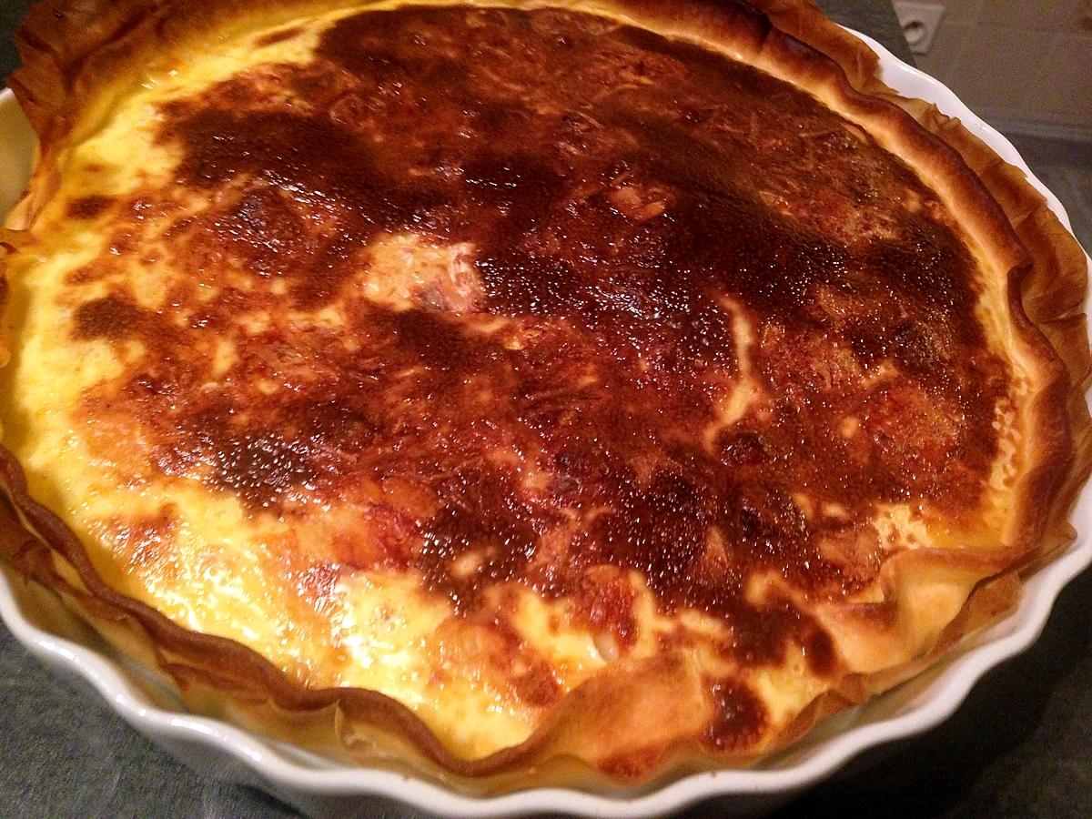 recette Tarte au fromage de Langres et saint- Félicien