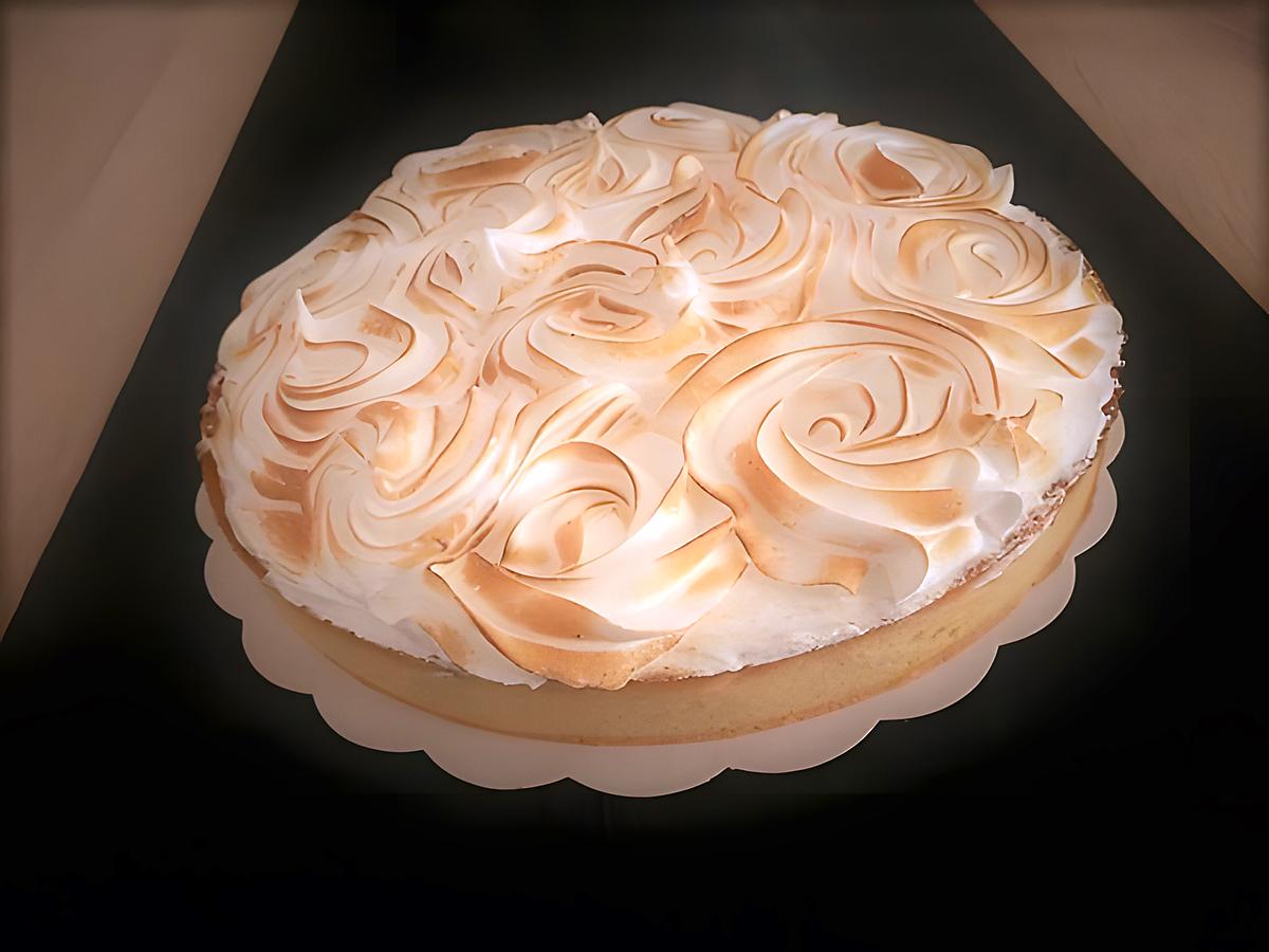 recette Tarte au citron meringuée