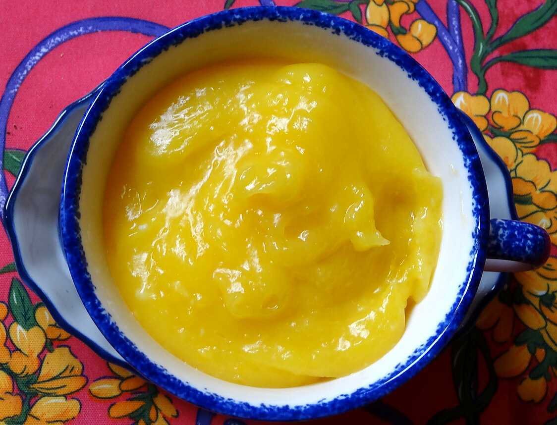 Crème au citron allégée