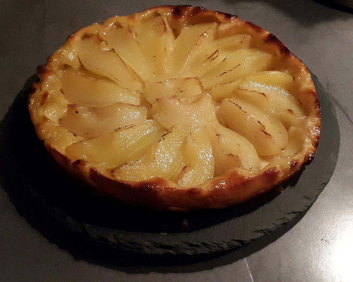 recette Tarte aux poires façon Tatin