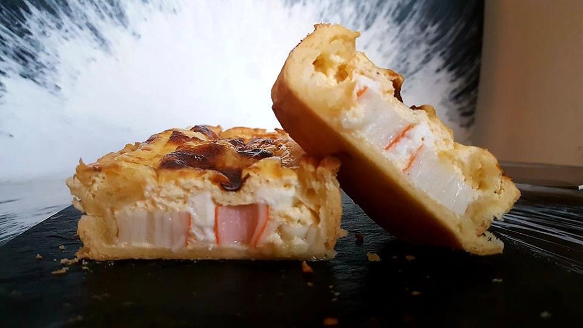 recette Moelleuse au surimi et à la fêta