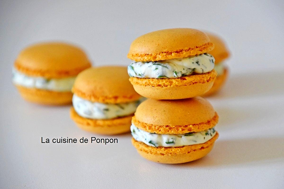 recette macaron curry et spicy