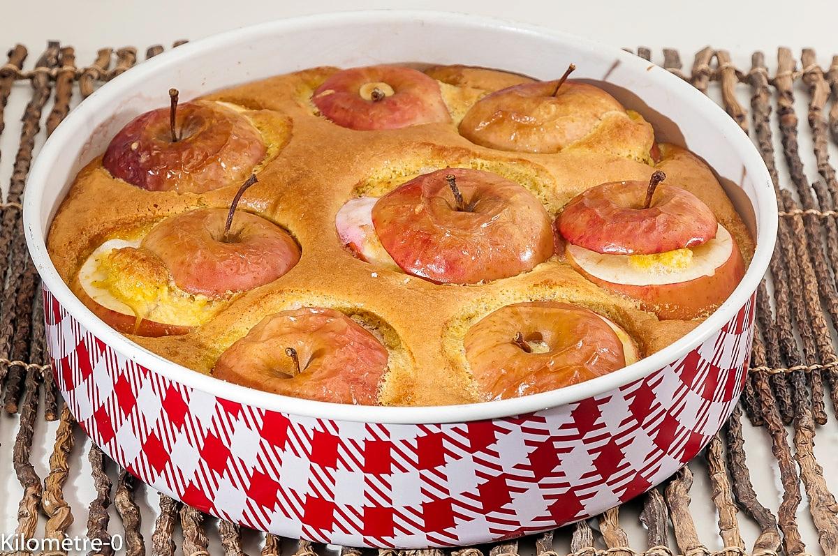 recette Gâteau pommes  noisettes