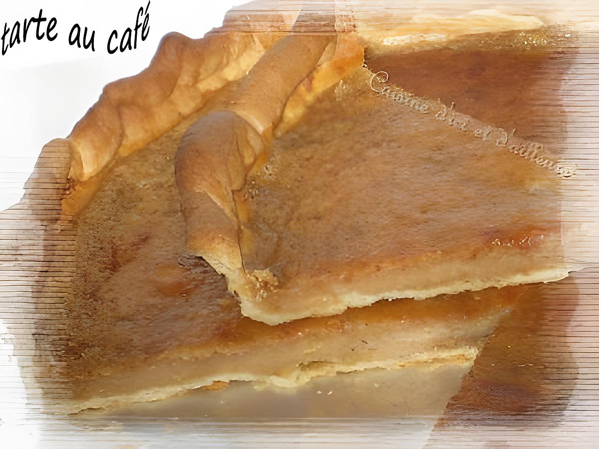 recette Tarte au café