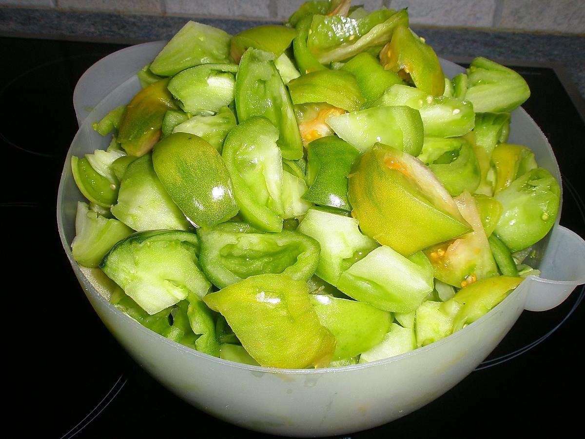 recette Confiture de tomates vertes aux agrumes