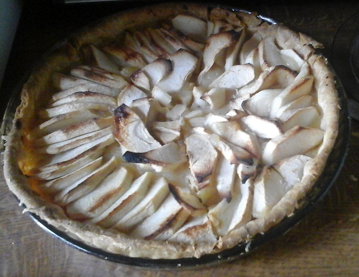 recette Tarte aux pommes à la pâte brisé