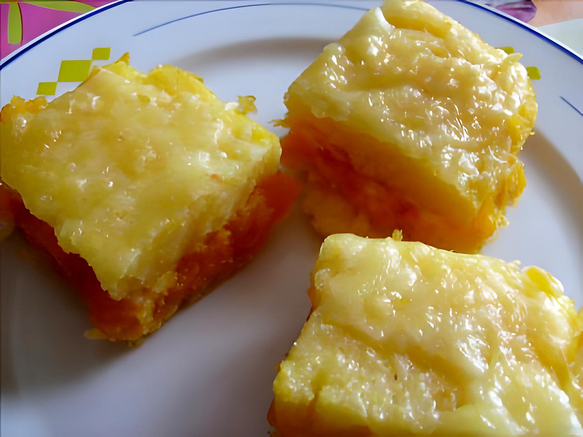 recette Carrés de Polenta et Butternut