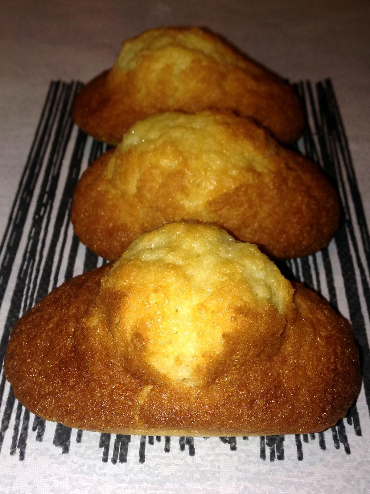 recette Madeleines