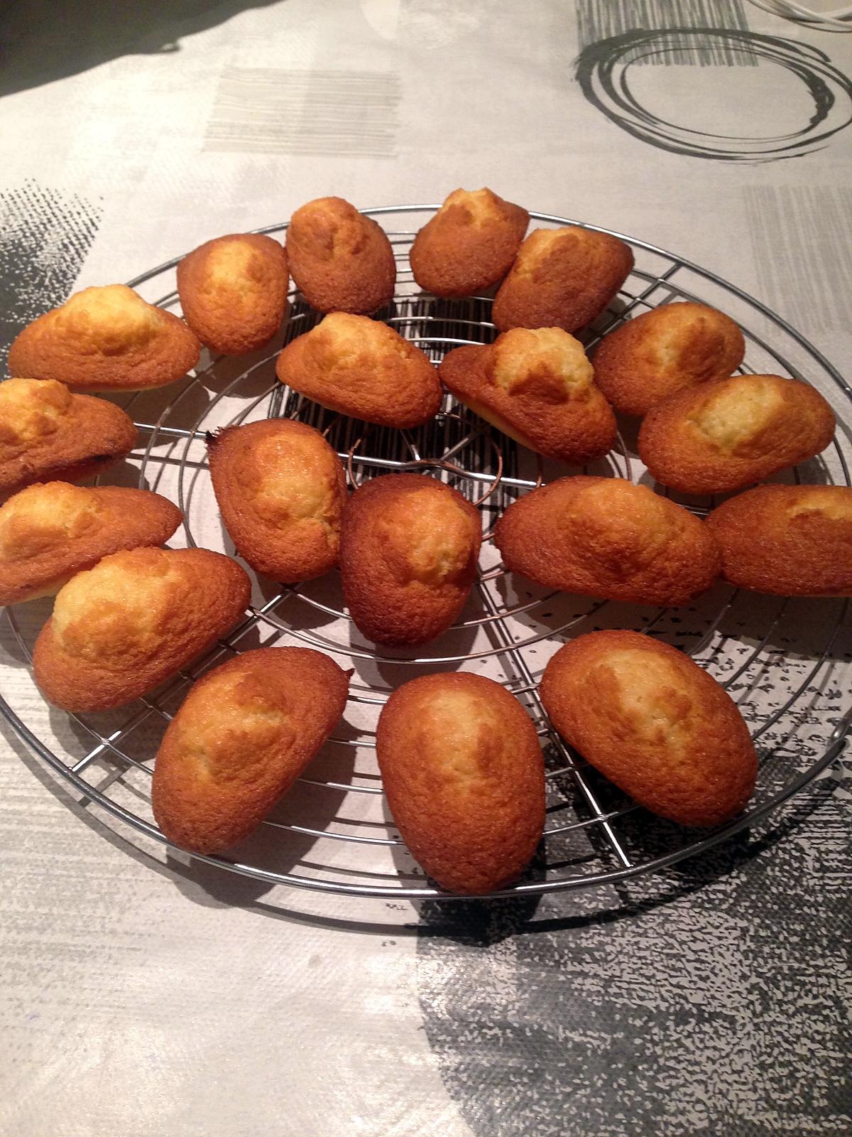 recette Madeleines