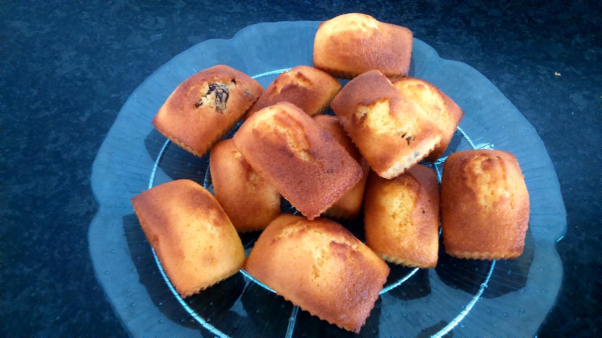 recette Madeleines pour 20 pièces