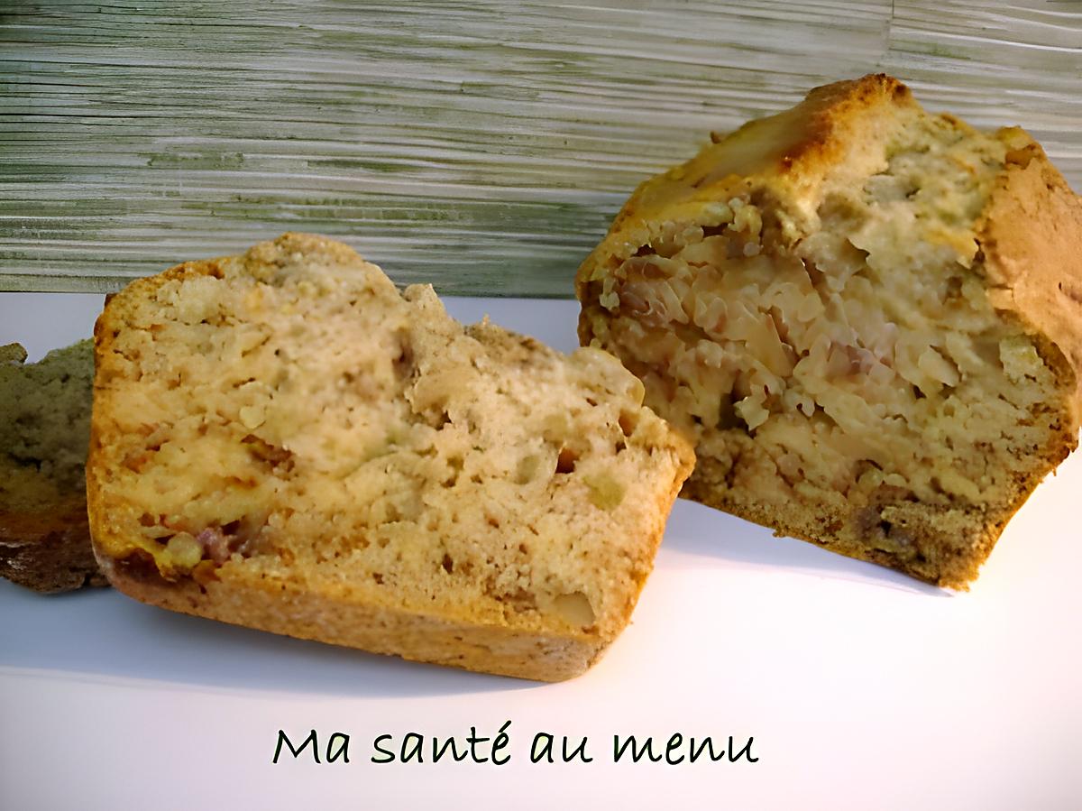 recette Pain aux bananes et noix