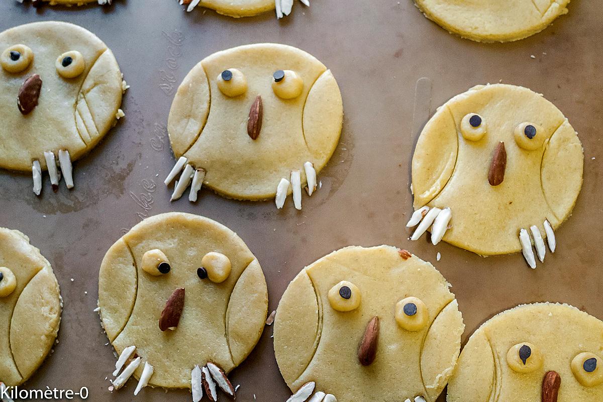 recette Les sablés chouettes de Jackie et Delphine