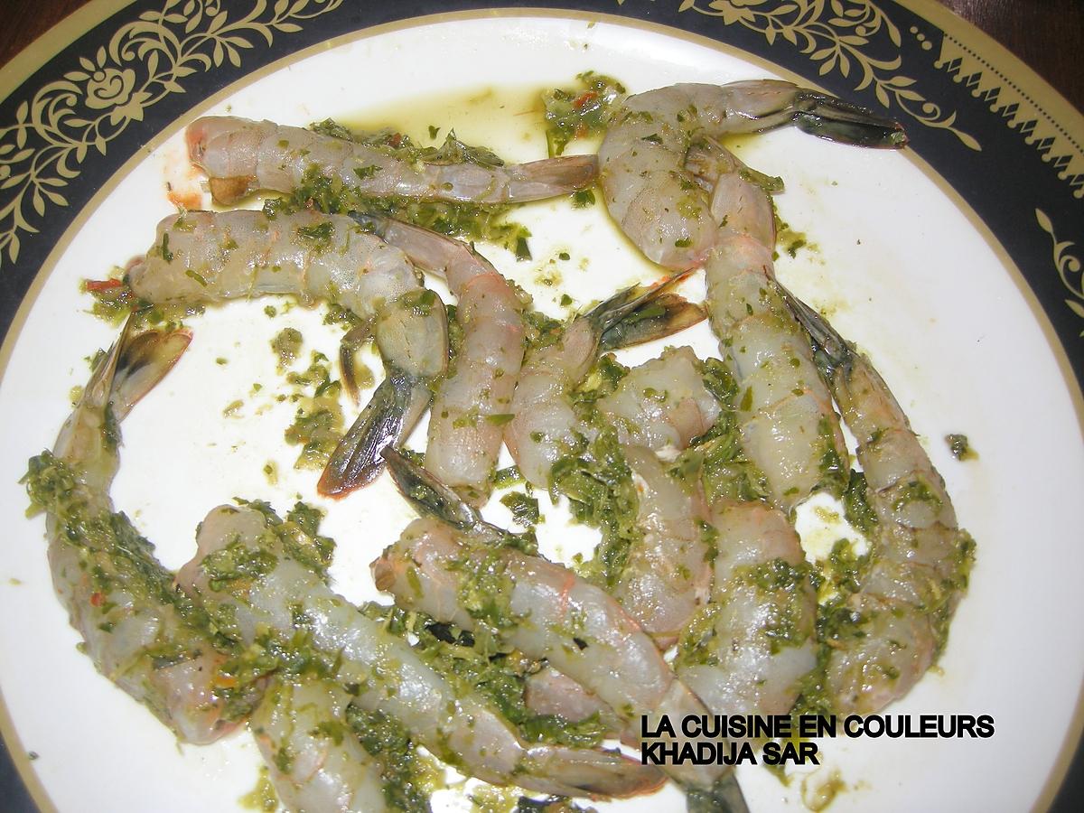 recette Crevettes panées