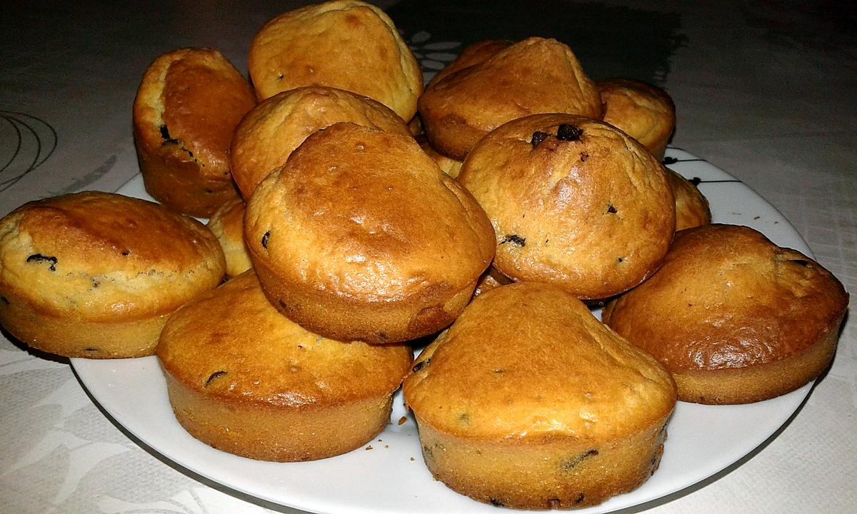 recette Muffins pépites de chocolat-noix de coco
