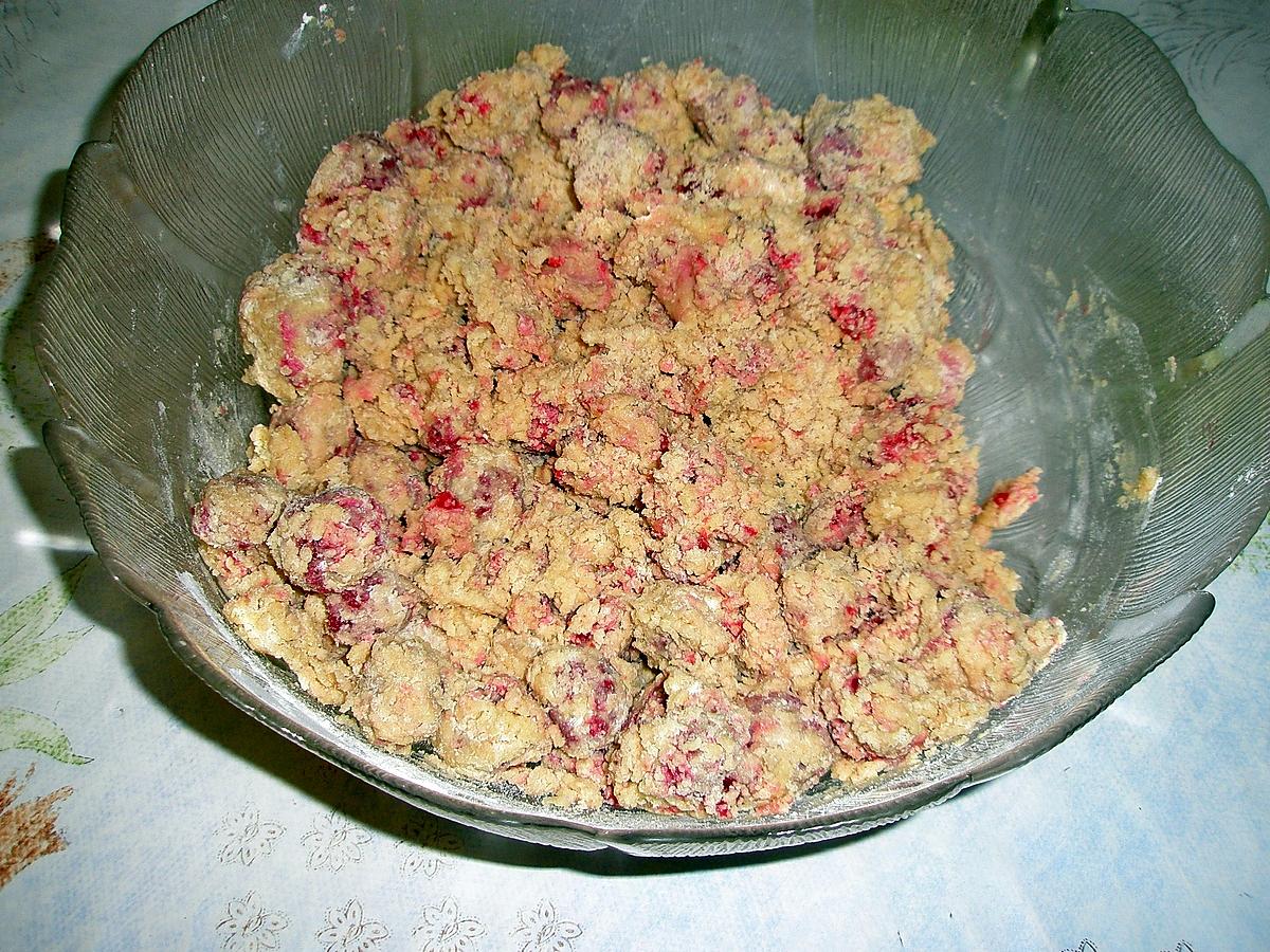 recette Muffins aux framboises ou fruits rouges