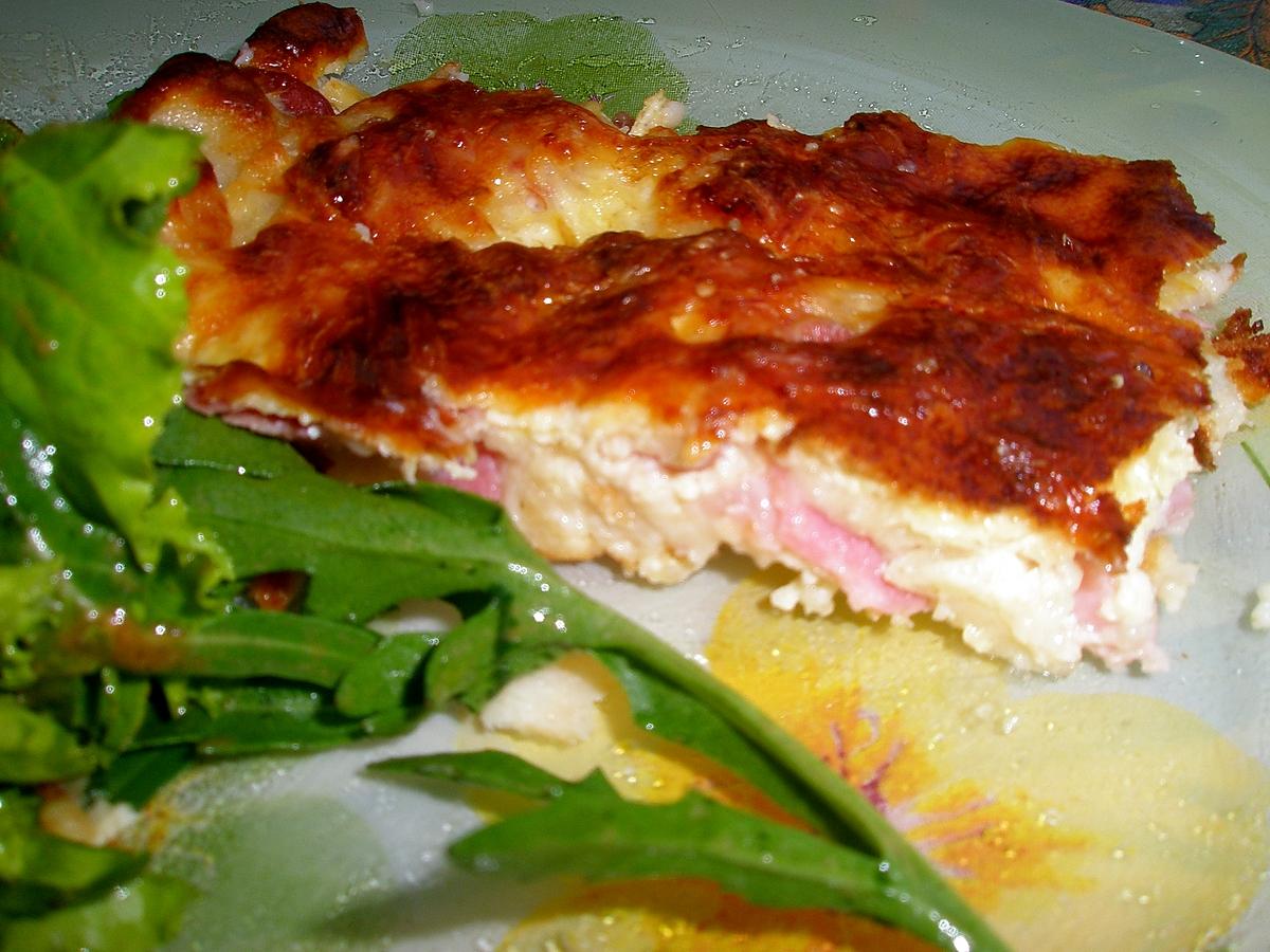 recette Quiche sans pâte de" La cuisine des Minous"