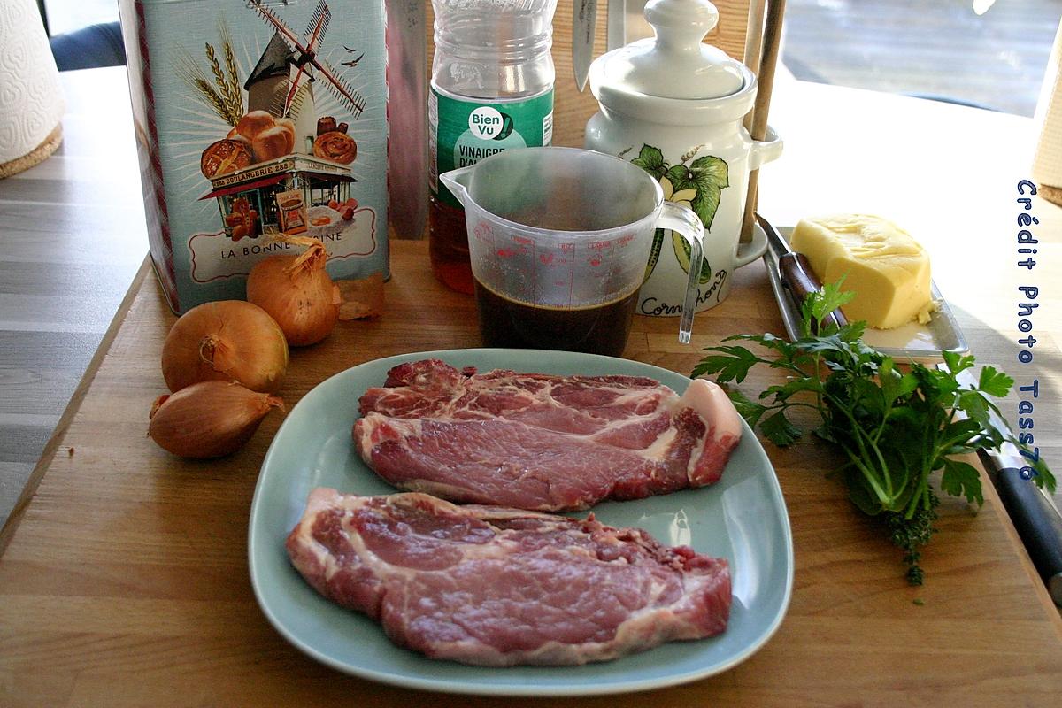 recette Échine de Porc Sauce Charcutière