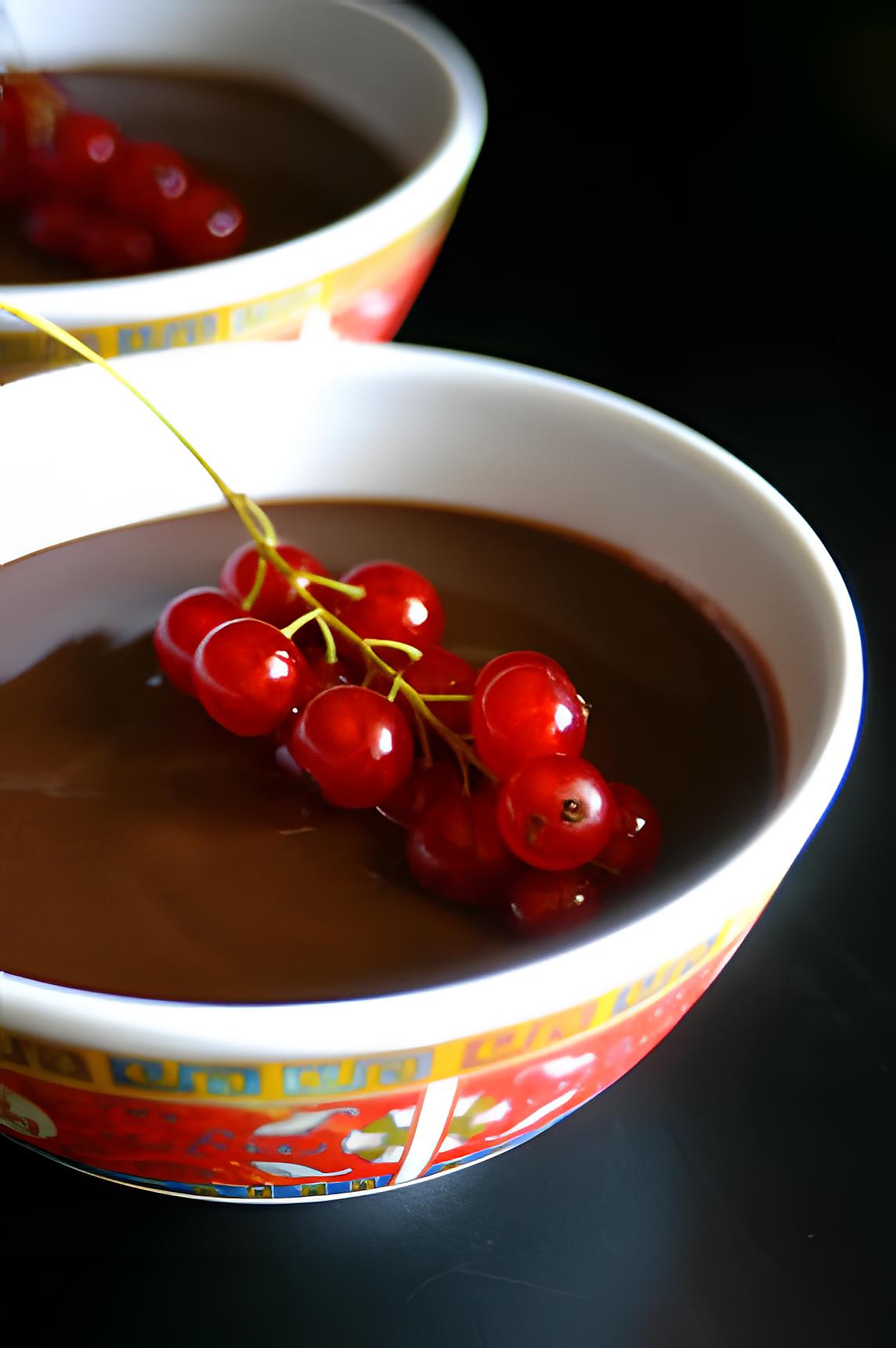 recette Crème au chocolat de cyril lignac