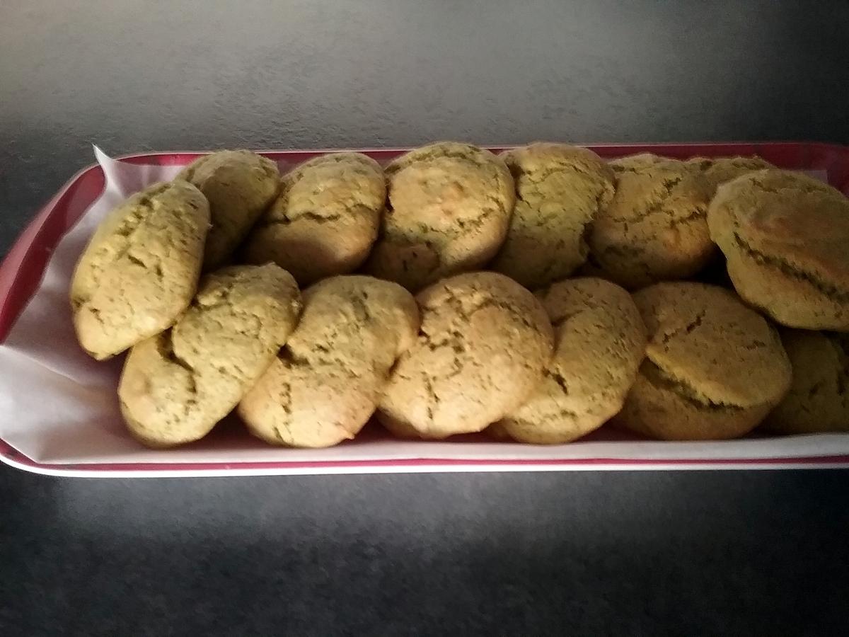 recette Cookies thé vert matcha et zeste de citron