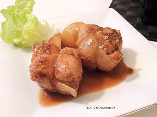 recette Paupiettes de dinde au vin blanc et moutarde