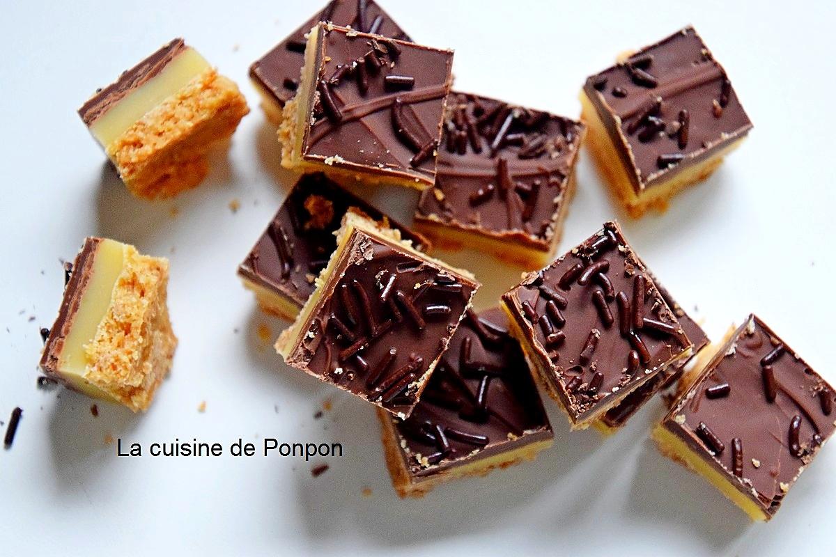 recette shortbread ou twix maison au lait concentré sucré